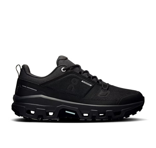 ON Women's Cloudrock Low Waterproof Black