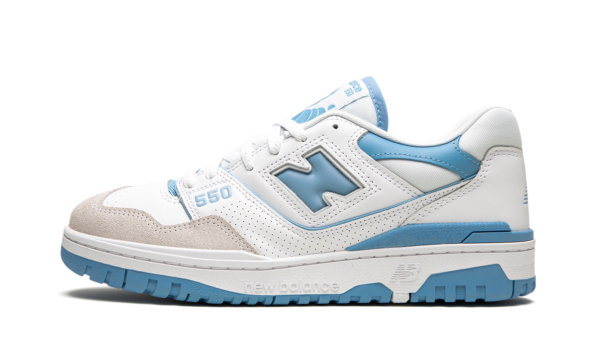 550 White / Baby Blue BB550LSB