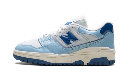 550 Patent - White / Powder Blue BB550YKE