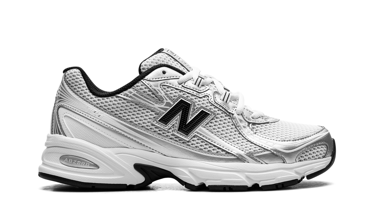 740 White Silver Metallic Navy U740NW2
