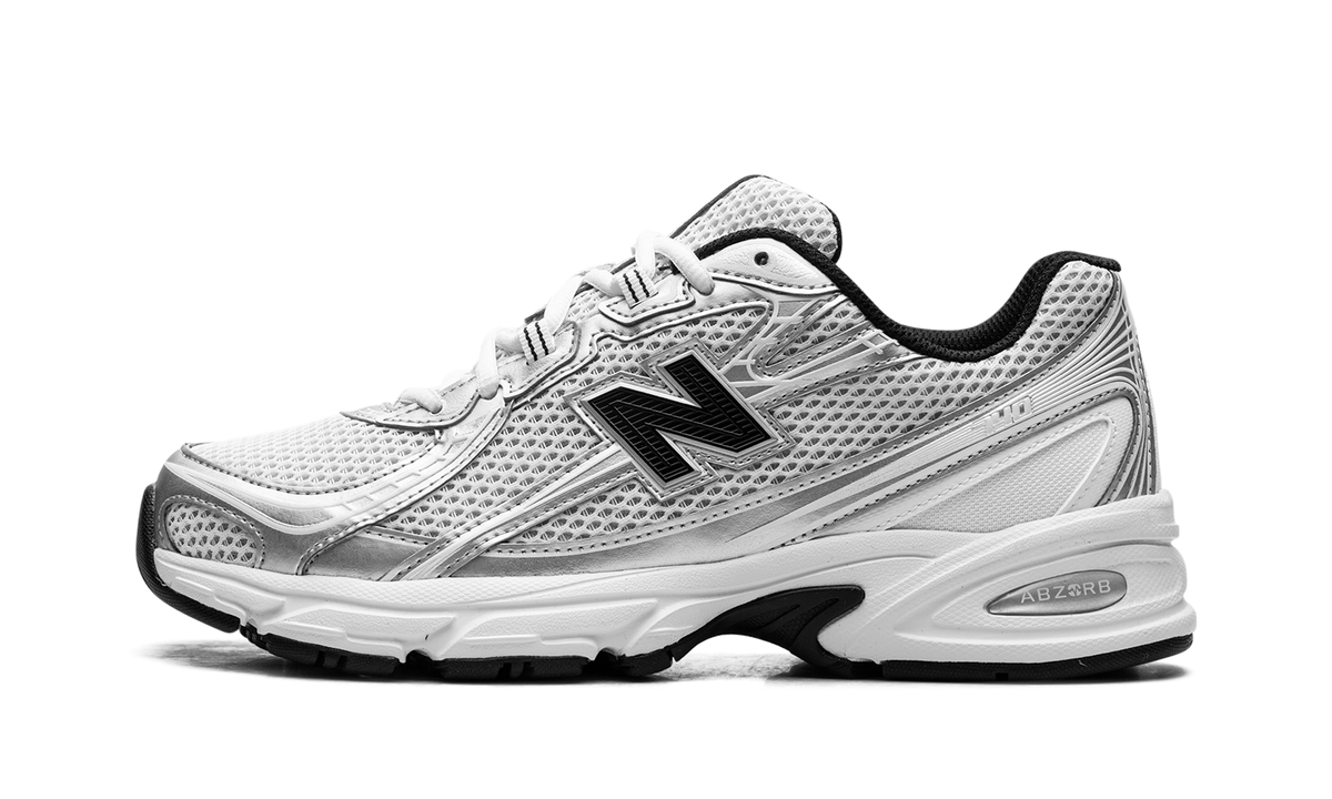 740 White Silver Metallic Navy U740NW2