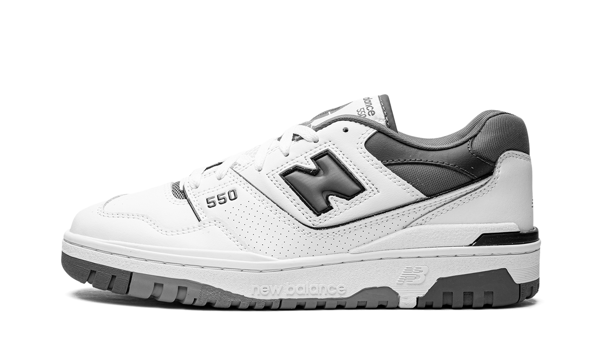 550 White / Grey BB550WTG
